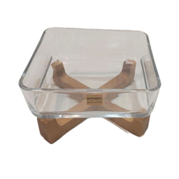 ظرف سرو لیمون مدل پایه چوبی کد RM2163