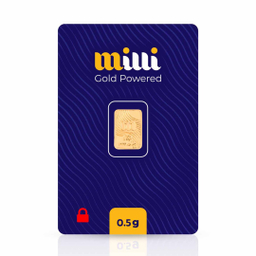 شمش طلا 18 عیار میلی گالری کد MT1787