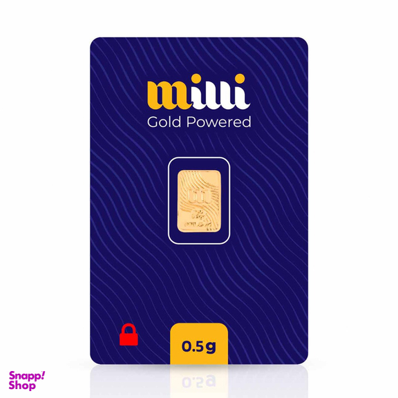 شمش طلا 18 عیار میلی گالری کد MT1787