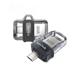 فلش مموری سن دیسک مدل Ultra Dual Drive M3.0 ظرفیت 32 گیگابایت
