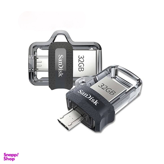فلش مموری سن دیسک مدل Ultra Dual Drive M3.0 ظرفیت 32 گیگابایت