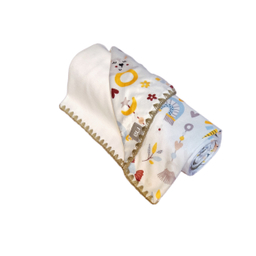 پتو نوزاد مادرکر مدل ماهی سایز 80×80 سانتی متر