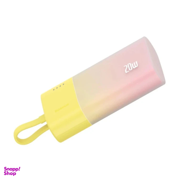 پاوربانک بیسوس مدل PPKDC05I ظرفیت 5200 میلی آمپر ساعت