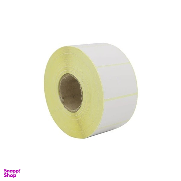 لیبل برچسب کاغذی مدل تک ردیف سایز 51×34 بسته 1500 عددی