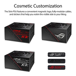 پاور ایسوس مدل Rog Strix-1000G 80Plus Gold توان 1000 وات