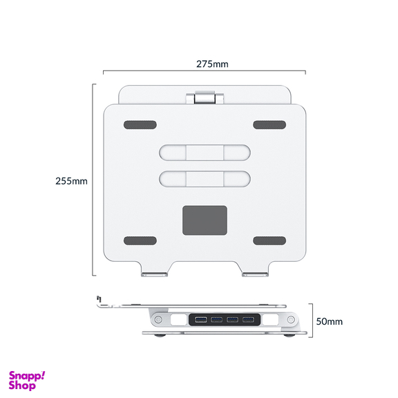 استند لپ تاپ و هاب اوریکو مدل LST-4A-SV-BP