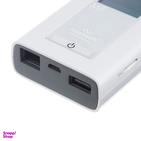 مودم روتر 4G دو سیم کارت و پاور بانک نزتک (Naztech) مدل NZT 99C