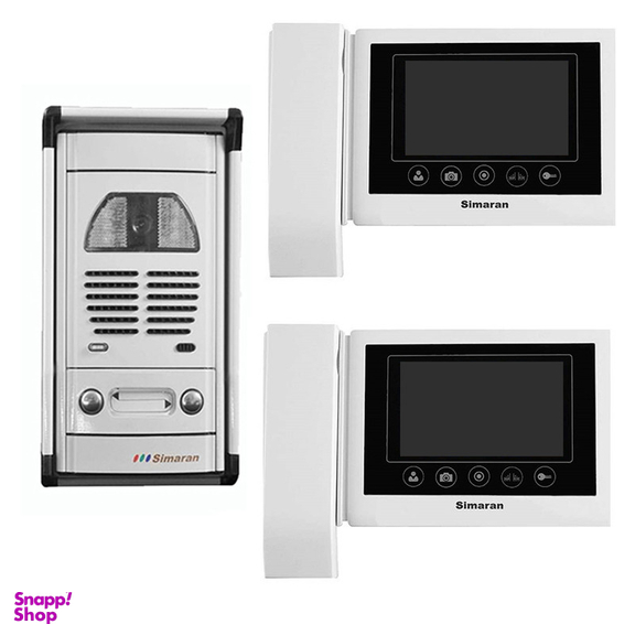 دربازکن تصویری سیماران مدل HS43TKM-VFC2D مجموعه 3 عددی