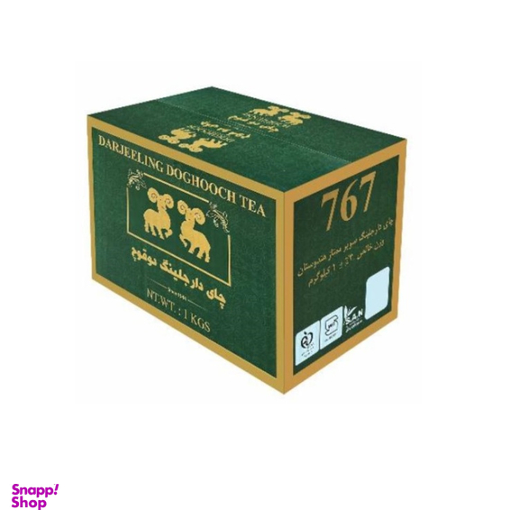 چای سیاه دارجلینگ دو قوچ وزن 1000 گرم