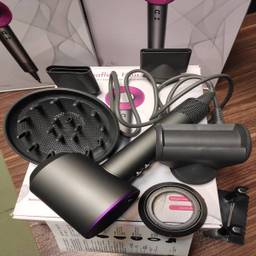 سشوار حرفه ای طرح دایسون 5 کاره leafless hair drier کد DN11