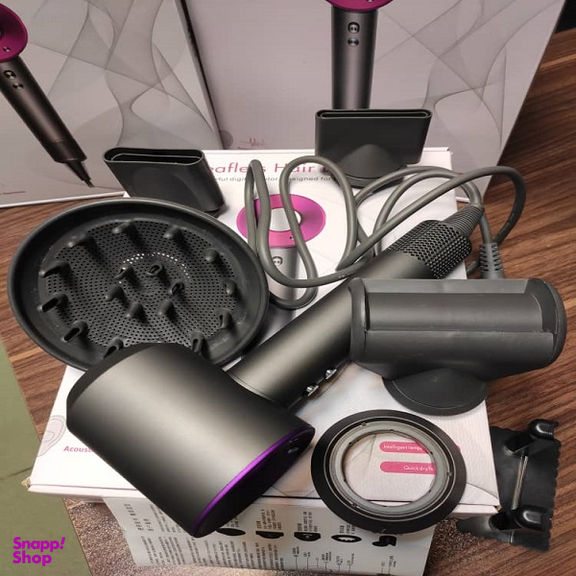 سشوار حرفه ای طرح دایسون 5 کاره leafless hair drier کد DN11