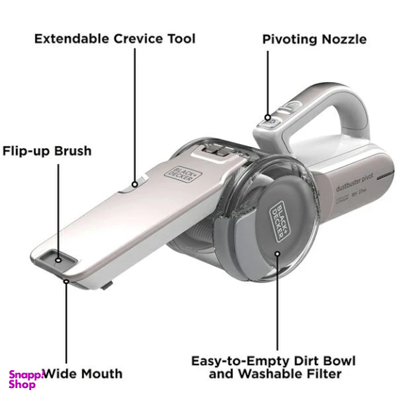 جارو شارژی بلک اند دکر کد pv1820Lrgp