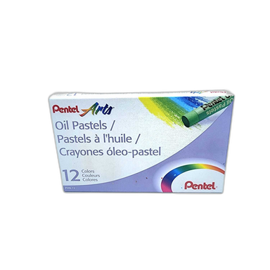پاستل روغنی 12 رنگ پنتل کد PHN-12