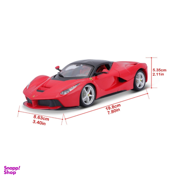 ماکت ماشین بوراگو مدل لا فراری کد 26001