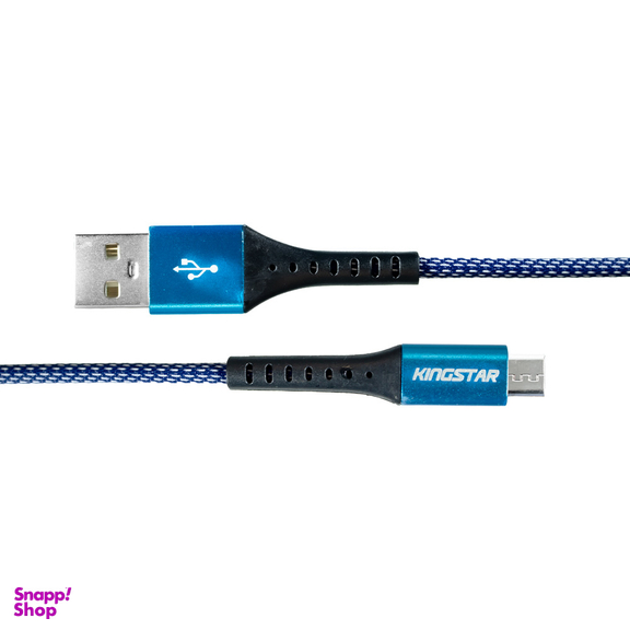 کابل تبدیل USB به microUSB کینگ استار مدل K125A طول 110 سانتی‌متر