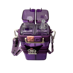 قمقمه کودک مدل دو مخزنه طرح کرومی گنجایش 500 میلی‌ لیتر