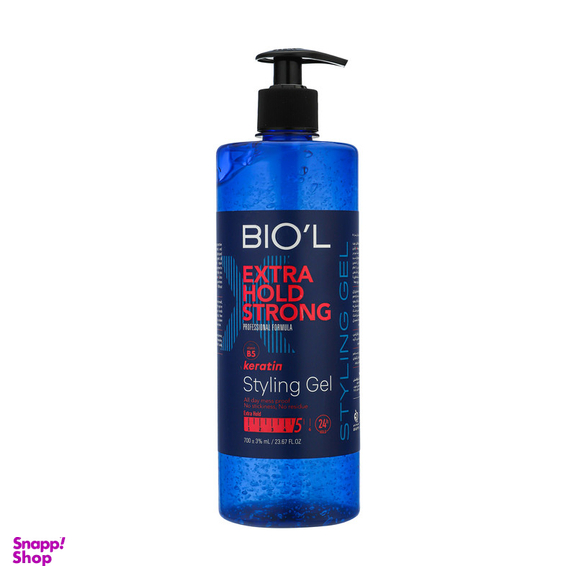 ژل مو بیول مدل Extra Hold Strong حجم 700 میلی‌لیتر