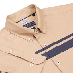 پیراهن مردانه جی تی هوگرو کد 10234 رنگ کرم