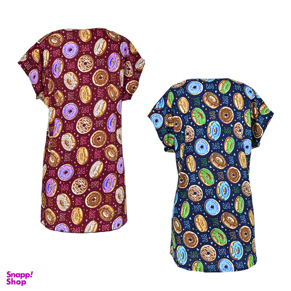 بلوز آستین کوتاه زنانه مدل M3905 مجموعه 2 عددی