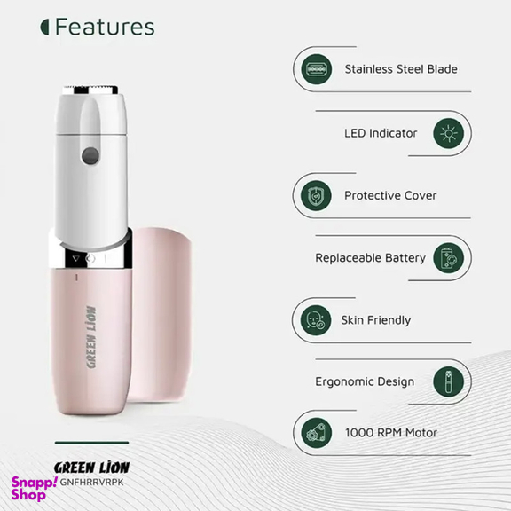 ماشین اصلاح موی صورت بانوان گرین لاین مدل TM-30