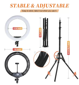 رینگ لایت هیرو مدل KY-BK 416ii به همراه سه پایه مدل Tripod 803