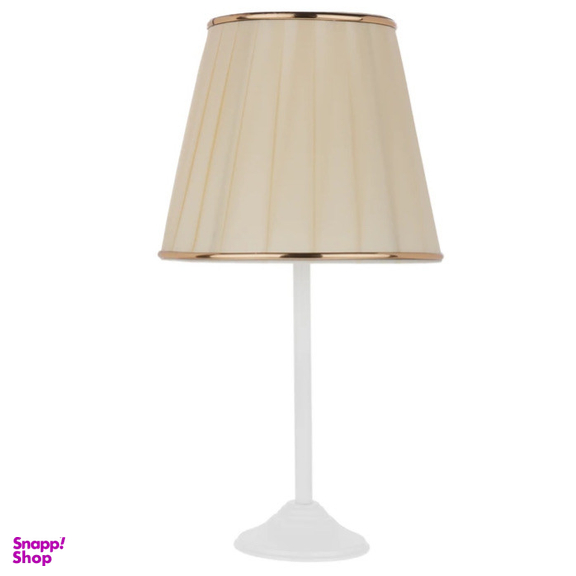 آباژور رومیزی نورهام مدل NHM-WHITESILVERY-15