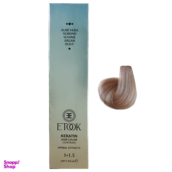 رنگ مو ایتوک شماره 7.852 حجم 100 میلی لیتر رنگ ابریشمی