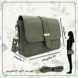 کیف زنانه چرم طبیعی فلوتر مدل fateh 112 F