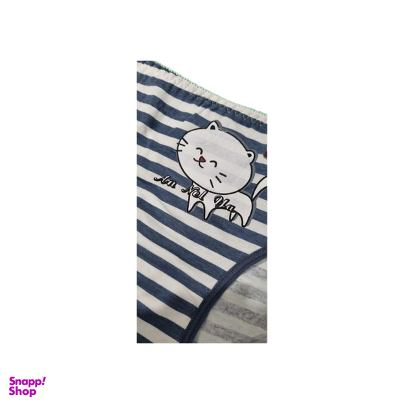 شورت زنانه مدل گربه راه راه