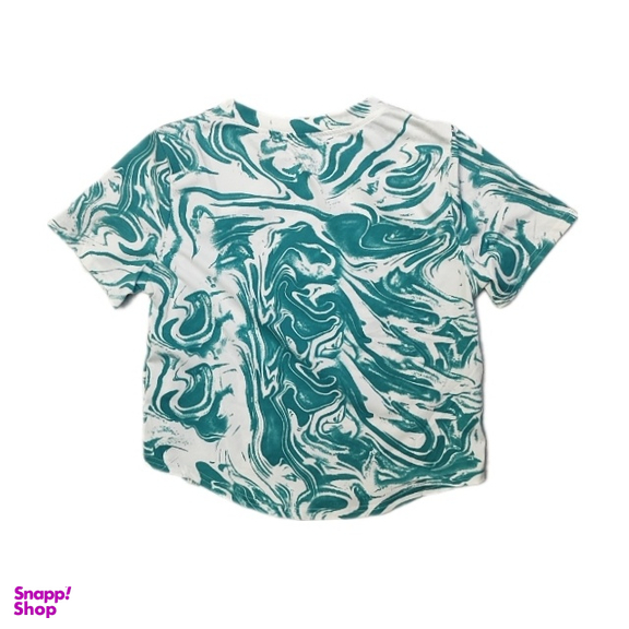 کراپ تیشرت زنانه کد Solot09 رنگ سبز