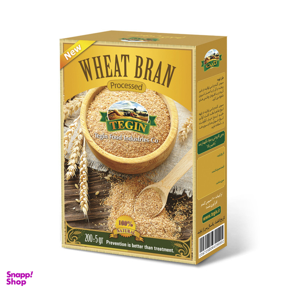 سبوس گندم تژین وزن 170 گرم