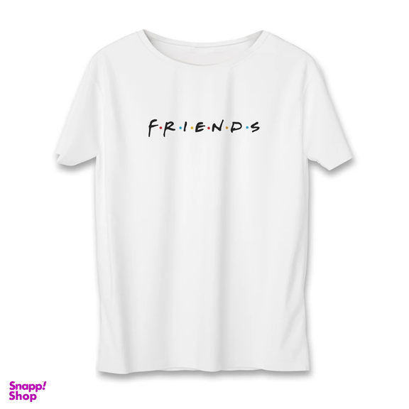 تیشرت زنانه به رسم طرح Friends کد 587