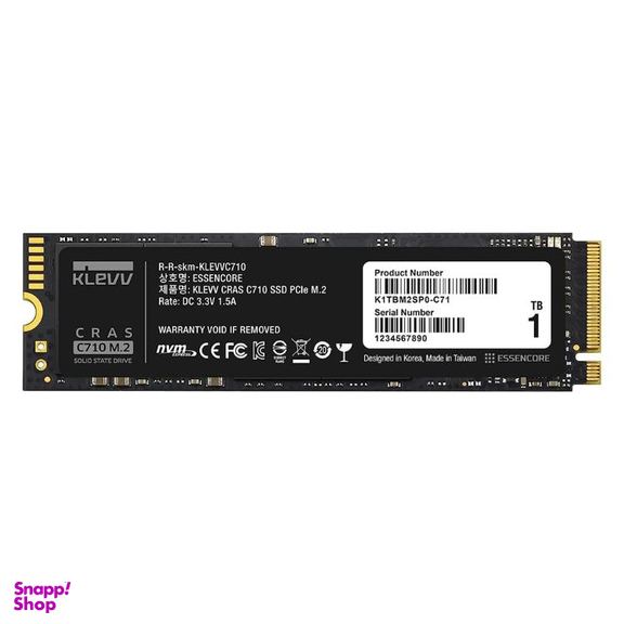 حافظه SSD اینترنال کلو مدل CRAS C710 M2 Gen3x4