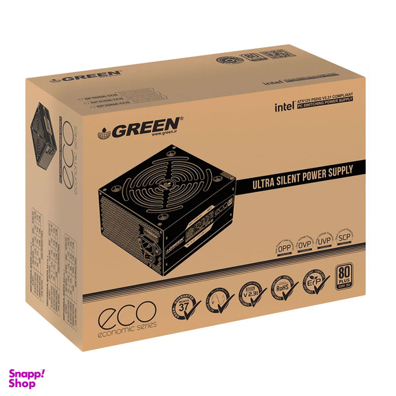 منبع تغذیه گرین مدل GP350A-ECO Rev3.1