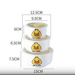 ظرف نگهدارنده سرامیکی کد 2027 مجموعه 3 عددی