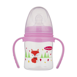 شیشه شیر بیبی لند مدل 408 گنجایش 150 میلی لیتر