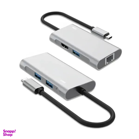 هاب USB جی سی پال مدل USB-C 5-Port Hub JCP6290
