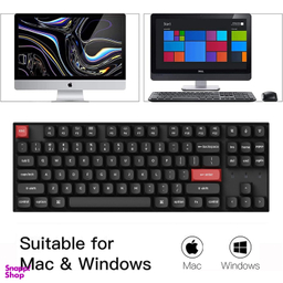 کیبورد مخصوص بازی کیکرون مدل Keychron K8 Pro Banana Switch