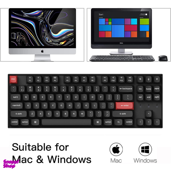 کیبورد مخصوص بازی کیکرون مدل Keychron K8 Pro Banana Switch