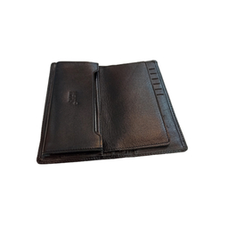 کیف پول چرم مردانه مدل کتابی کد MONT_BL688