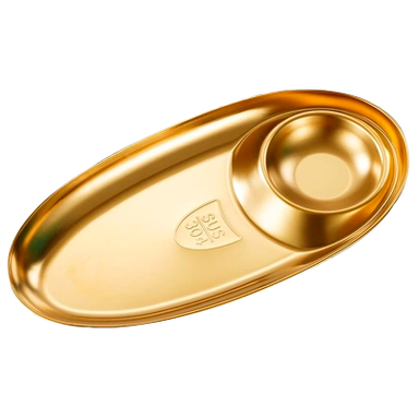 سینی سرو طرح بیضی مدل DH-268