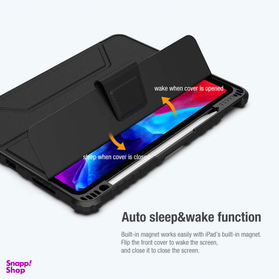 کاور کلاسوری نیلکین مدل Camshield-Bumper  مناسب برای تبلت اپل iPad Pro 12.9 2020 / iPad Pro 12.9 2021