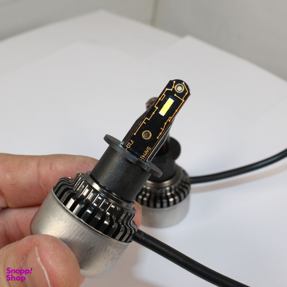 لامپ هدلایت خودرو سام مدل SM41 کد H3 بسته 2 عددی
