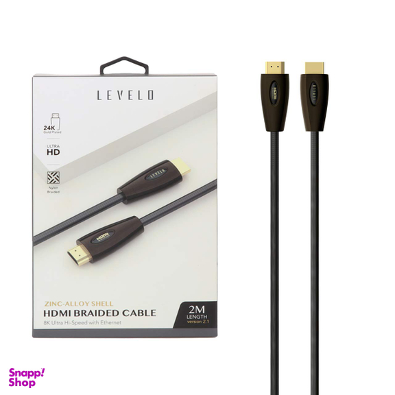 کابل تبدیل HDMI 8K لولو مدل LVLHDMI2M-BK طول 2 متر