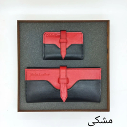 ست هدیه زنانه چرم دیاکو مدل نیلوفر