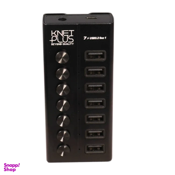 هاب 7 پورت USB 3.2 کی نت پلاس KP-HA17