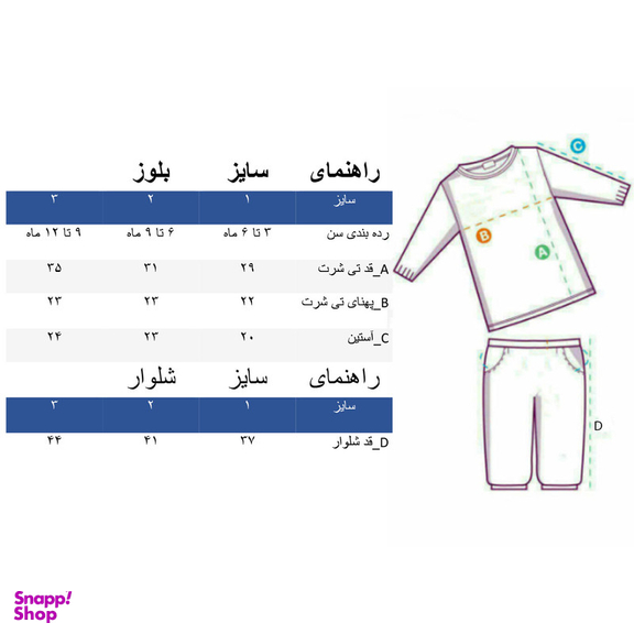 ست تیشرت و شلوار نوزادی مدل خرس کد 3867 مجموعه 2 عددی