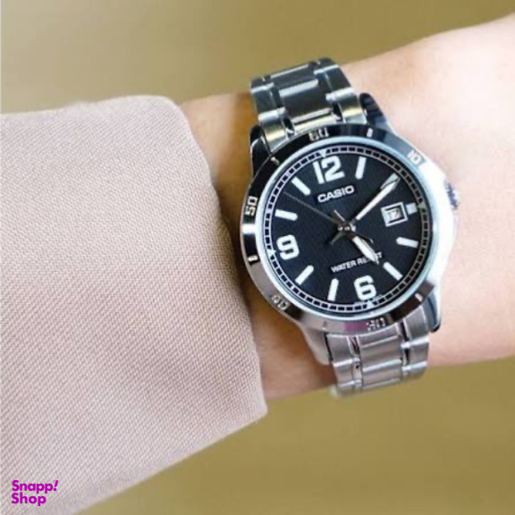 ساعت مچی عقربه ای زنانه کاسیو مدل LTP-v004D-1B2UDF