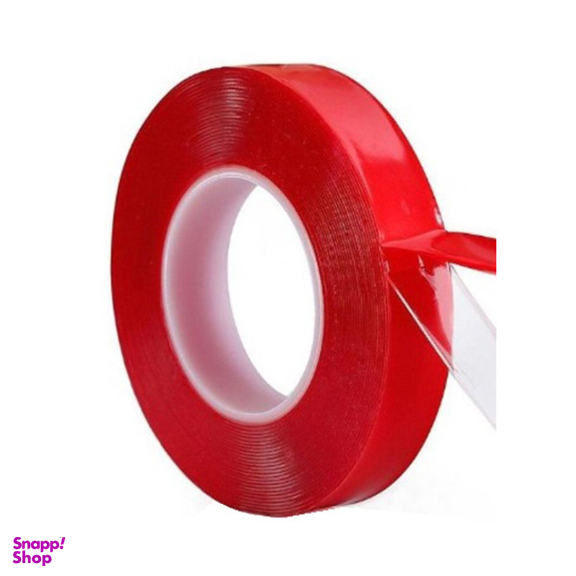 ‌چسب دوطرفه بی رنگ ژله ای مدل REG10 عرض 2 سانتی متر