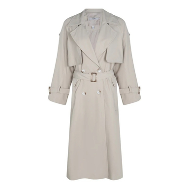 بارانی زنانه مدل GD-o-20725860 رنگ کرم روشن